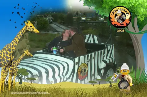 We used our Lego Land fast pass to push in-front of all of the young children waiting in line for the Lego Safari. Yes, it's a ride for toddlers. Yes, some of them cried because we were ushered straight to the front of the queue. No, we do not have any regrets.