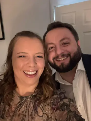 Getting ready to go to Mark & Mairead's wedding in 2024.